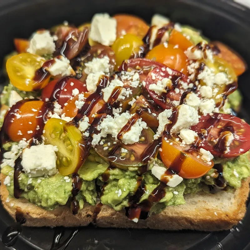 Loaded avocado toast